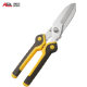 Multi-functional industrial shears iron shears stainless steel wire mesh multi-functional toothed white iron shears straight wire slot cutting pliers