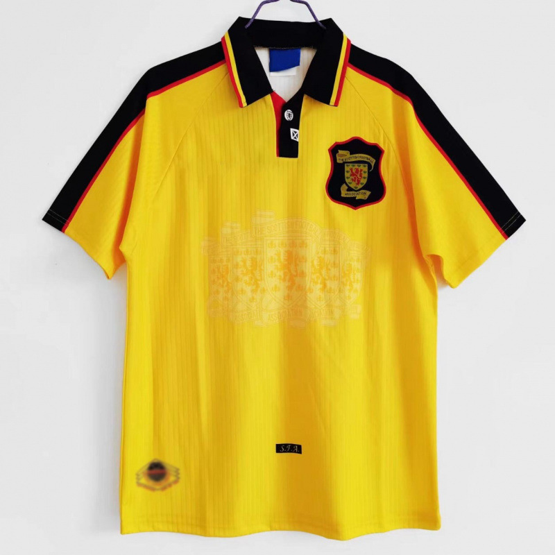 Colección de fútbol retro popular Argentina Alemania Inglaterra Brasil Copa Mundial de fútbol de manga corta