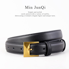 腰帶女2024新款休閒針扣百搭皮帶真皮裝飾配牛仔褲收腰腰帶女
