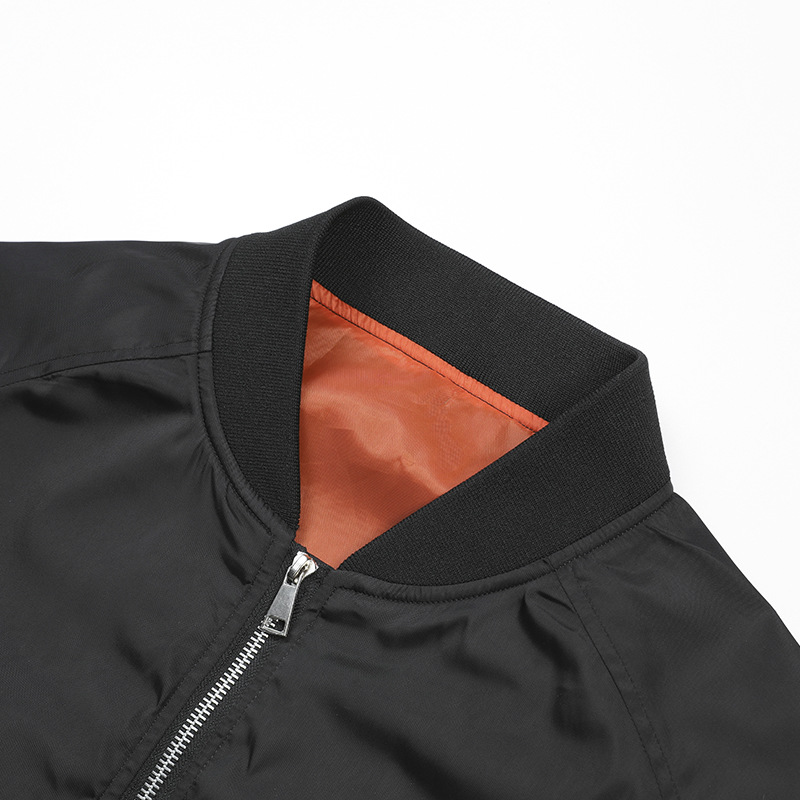 2024 primavera y otoño nueva chaqueta de vuelo uniforme de béisbol suelto al aire libre chaqueta de blusa juvenil transfronteriza