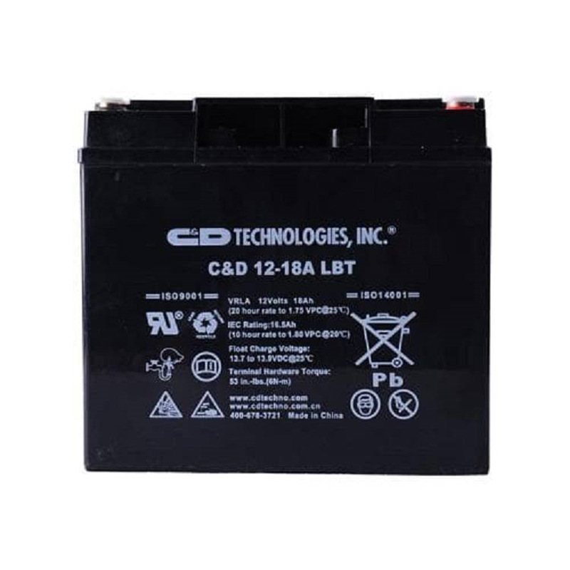 西恩迪阀控式密封铅酸蓄电池C&D12-9ALBT 12V9AH