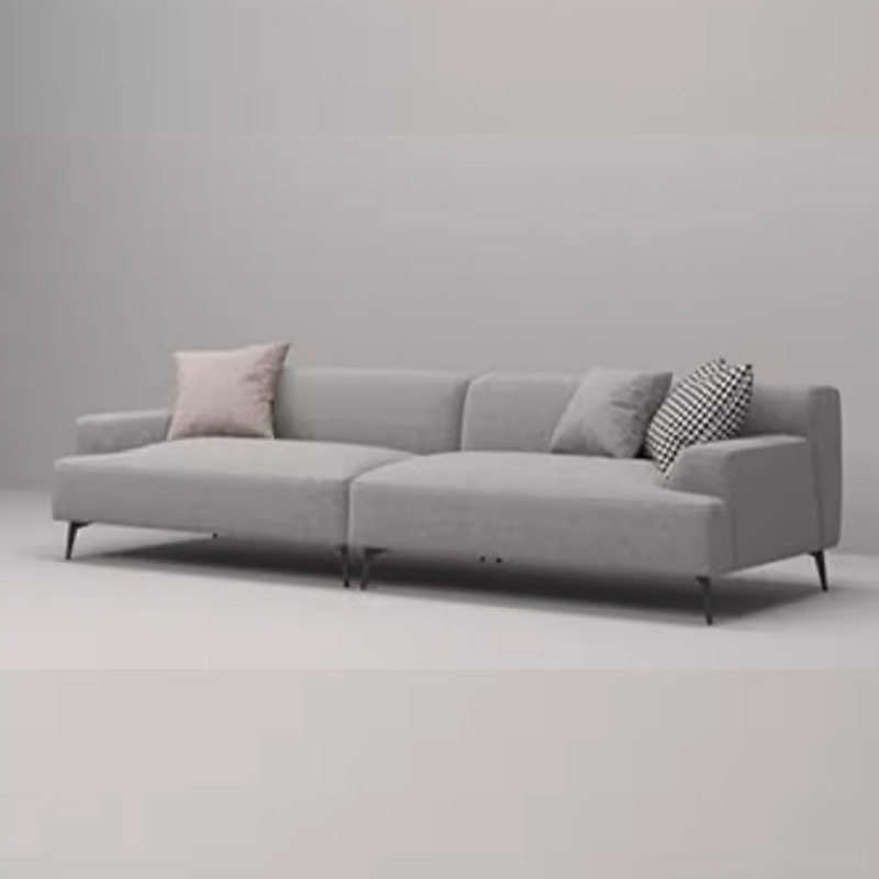 De alta calidad de color beige blanco gris cinturón blanco imperial concubina asiento sofá tela encantador viento tofu bloque cuadrado sala de estar sofá de madera maciza