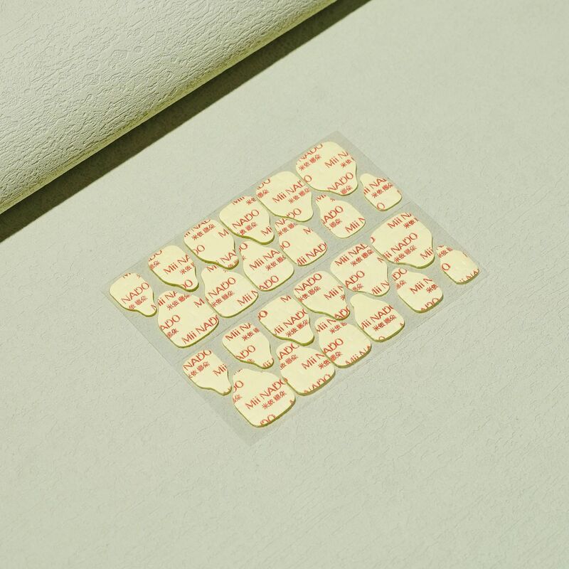 ウェアラブルネイルツールキット巨大な粘着性クラフト紙ゼリー接着剤強力な高粘度ドーパミン両面テープ防水性と堅牢性|undefined