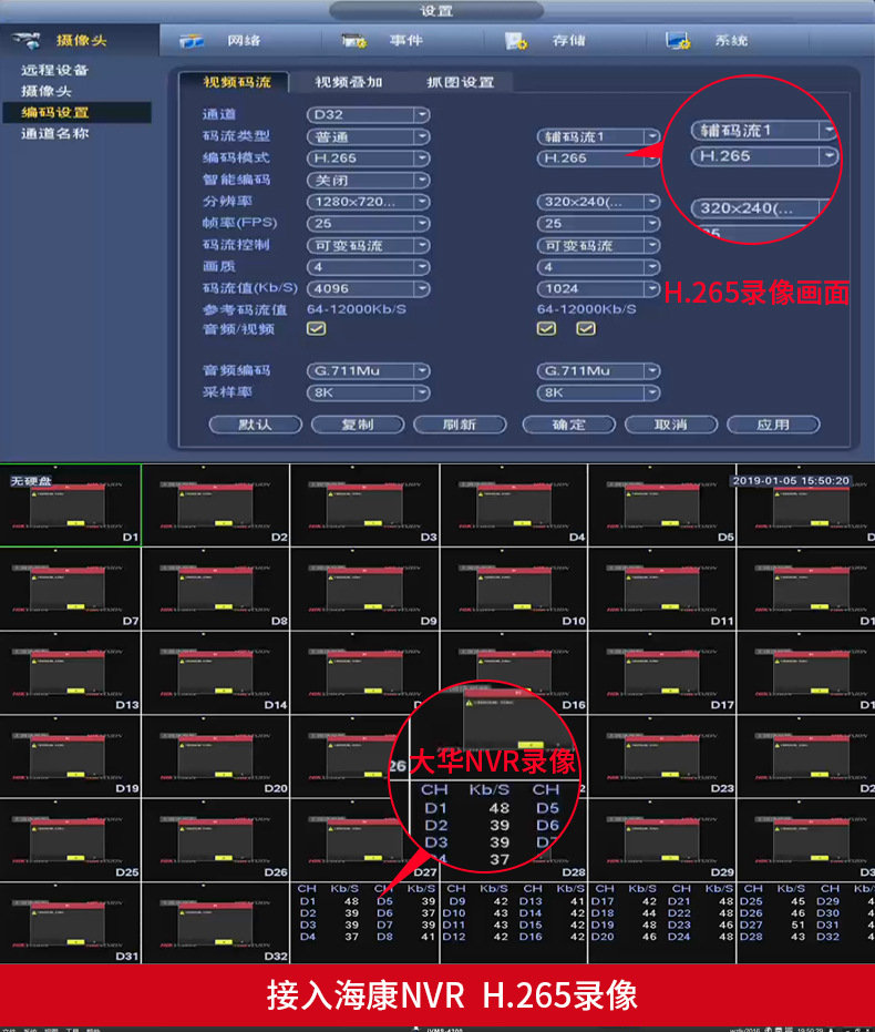 4K-Video-Encoder HDMI mit GB28181-Standard