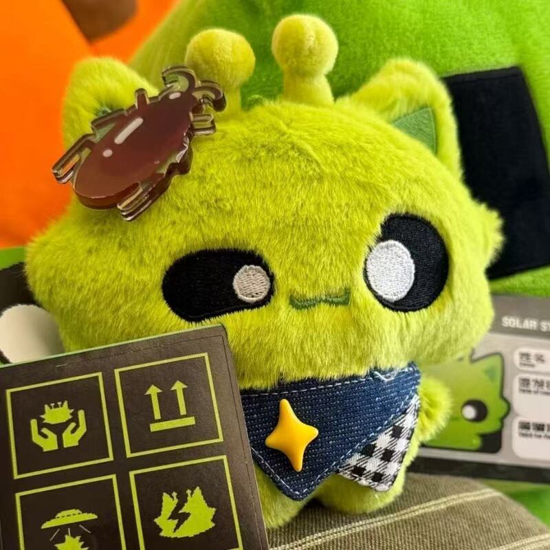 Alien Cat Invades Earth Handmade Doll Pendant Backpack Ornament Keychain Small Figurine Doll Wholesale Alien Cat Invades Earth Handmade Doll Pendant Backpack Ornament Keychain Small Figurine Doll Wholesale