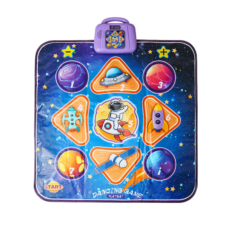 Transfronterizo Nuevo Hogar de los niños de baile eléctrico manta pedal música alfombra máquina de juego con juguete integrador