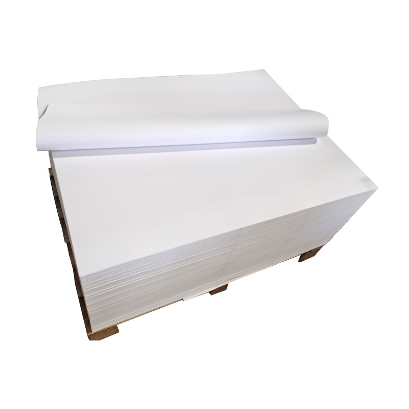 Fábrica mayorista social núcleo blanco cartón blanco cartón blanco pintura hecha a mano ropa impresión personalizada papel de embalaje