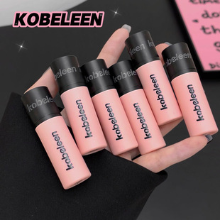 Kobeleen Powder Tube Lip Glaze Korean Soft Matte Spring Girl Lipstick Romantic Sweet Natural Whitening Lip Mud