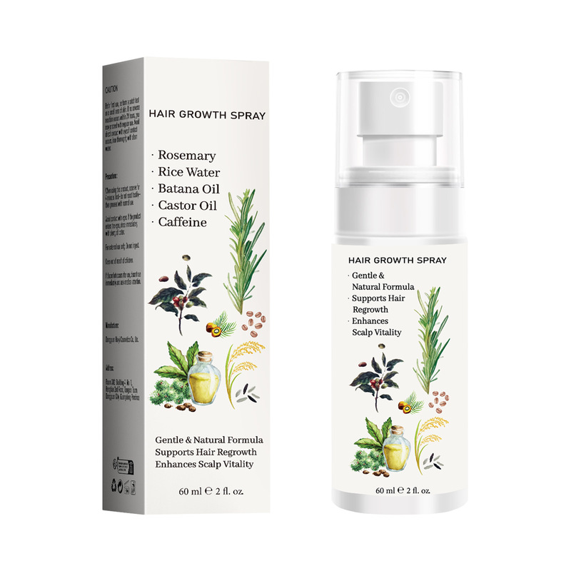 Cross-Border Amazon Tk Hot-Selling Hair Growth Spray Natural Hair Oil Spray to Relieve Thinning Hair and Make Hair Thicker 60ml Cross-Border Amazon Tk Hot-Selling Hair Growth Spray Natural Hair Oil Spray to Relieve Thinning Hair and Make Hair Thicker 60ml