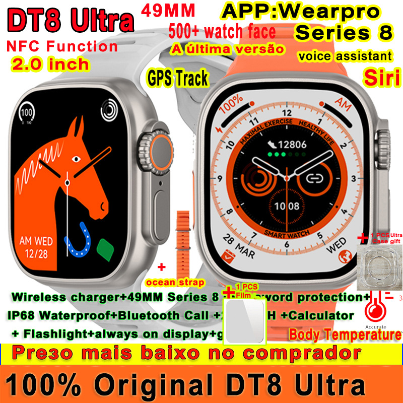 Original DT8 Ultra+ Smart Watch 49MM Ser...
