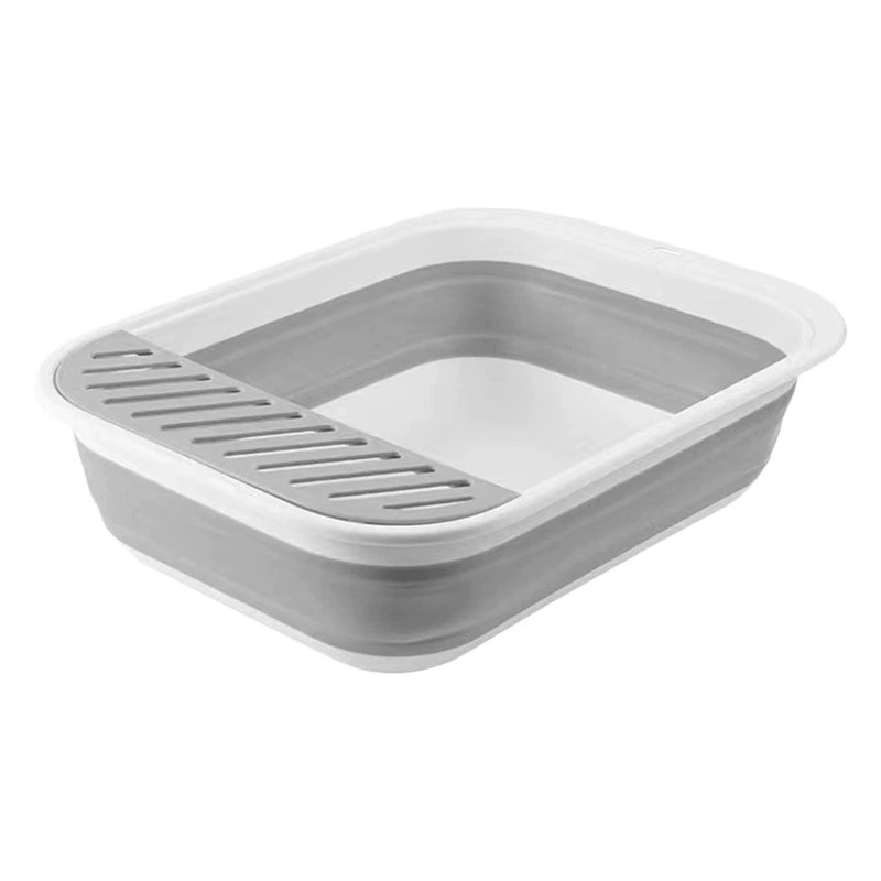 Новый питомец с песком для кошек полузакрытый складной туалет для кошек