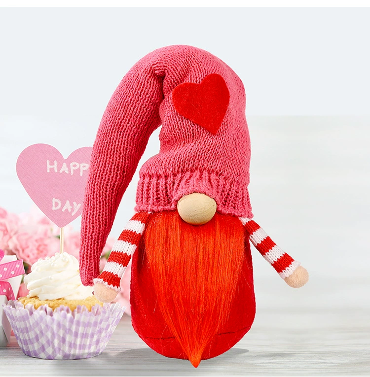 Knitted doll, toy for mother for St. Valentine's Day, (Cross-border trading), new collection, Birthday gift
