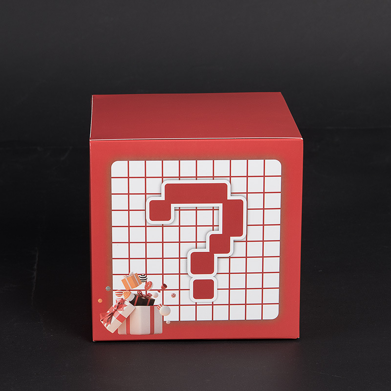 批發大號驚喜手機盲盒化妝品紙盒空盒卡通動漫手辦幸運盒子