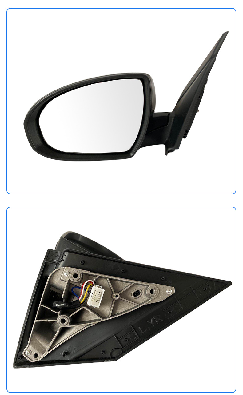 Suitable for 15-20 Models of the New Hyundai Tucson Rearview Mirror Assembly with Lights, Folding, Original Car Model Rearview Mirror Assembly