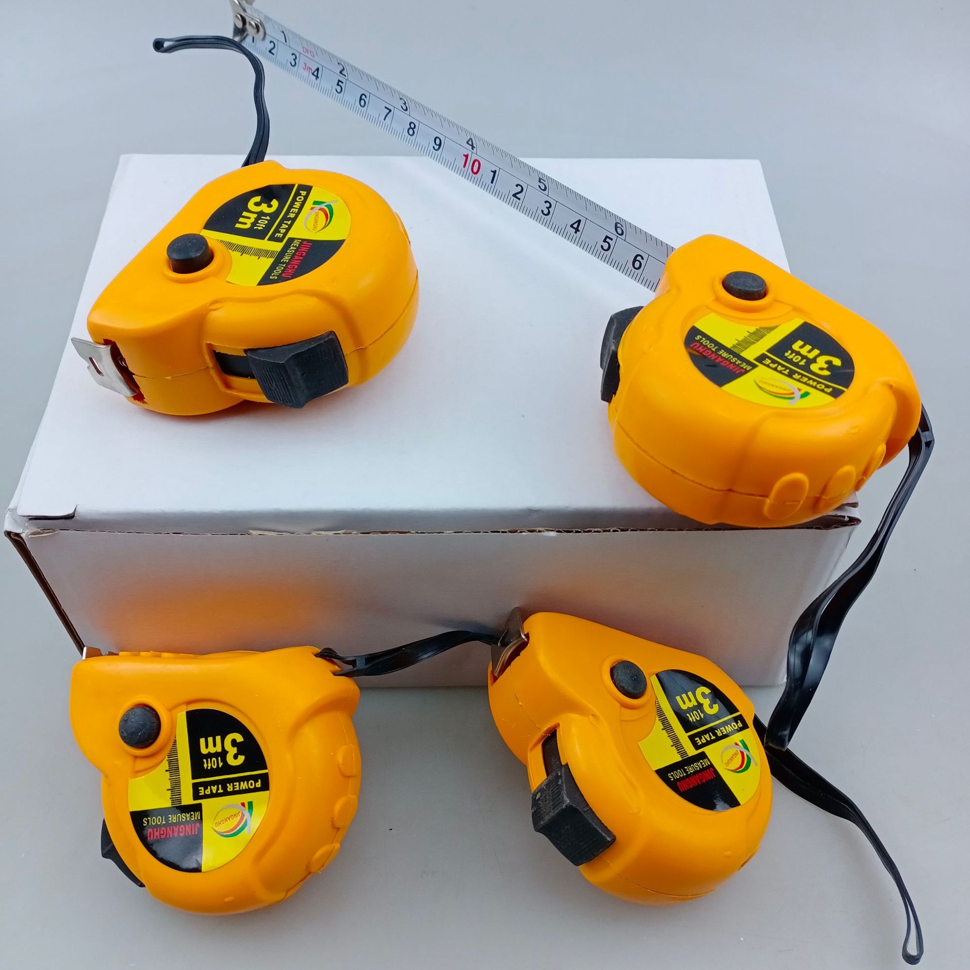 二元批发 3米尺子 五金钢卷尺  工具 量具 卷尺 两元2元超市货源