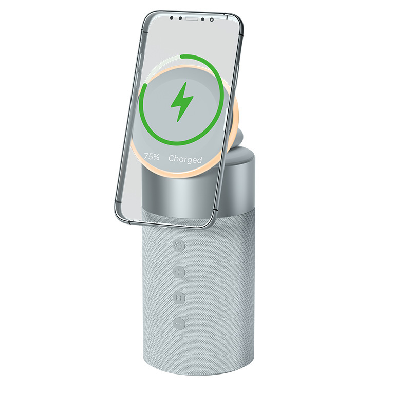 マグネット式無線充電器小型携帯用電気機器急速充電自動誘導携帯電話オフィス屋外無線充電スタンド|undefined