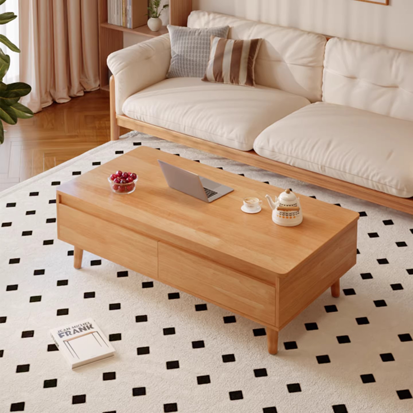 Ventana flotante mesa pequeña mesa de té doméstica plegable mesa de té dormitorio tatami kang mesa balcón más grande escritorio de cama