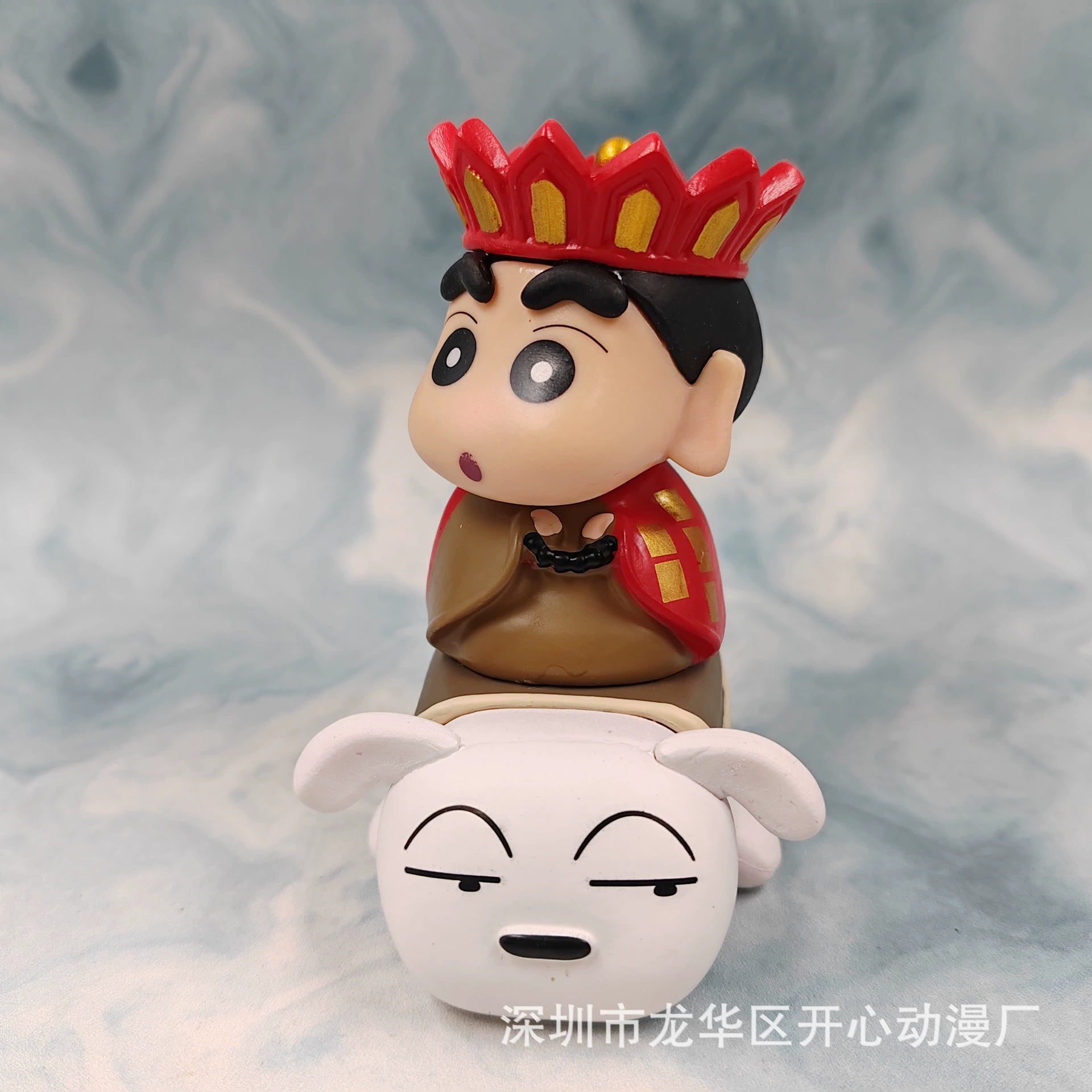 Шао Синь cos Тан Ман riding a white dragon horse Xiaobai Jigong Buddha творческая ручная фигура автомобильная подвеска анимация