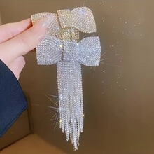 M 74382 Rhinestone tassel hair clip ˮ�����շ��п羳����