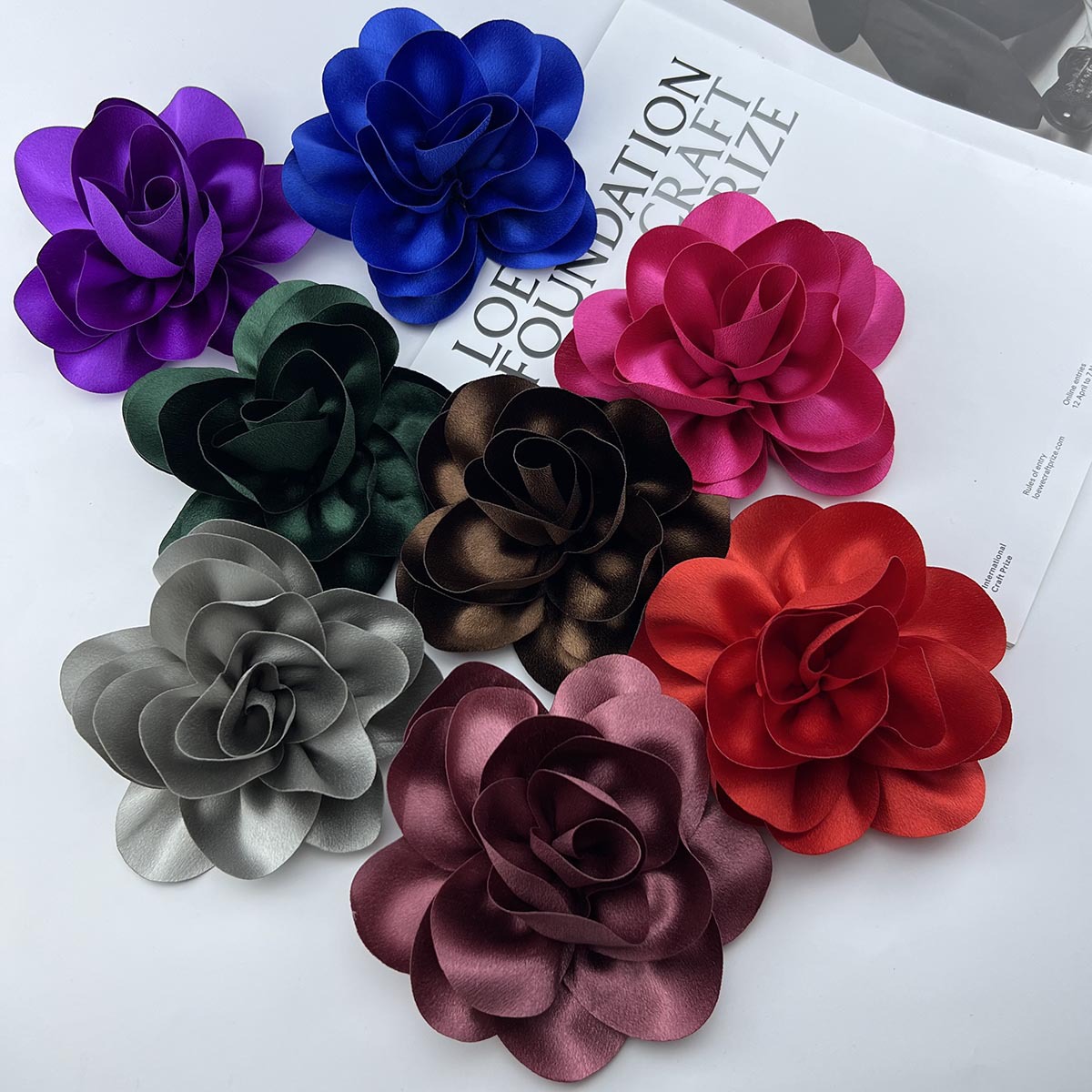 Elegant Glam Flower Cloth Women's Corsage display picture 2