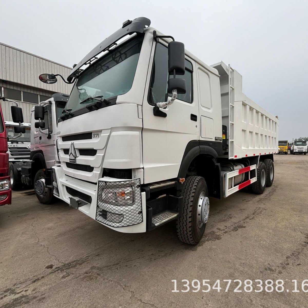 Export-Type Heavy-Duty Howo 64 Engineering Truck Howo Used Dump Truck 375 Horsepower Dump Truck
