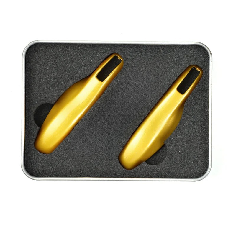 구식 열쇠 껍질(2개 세트) 황금색