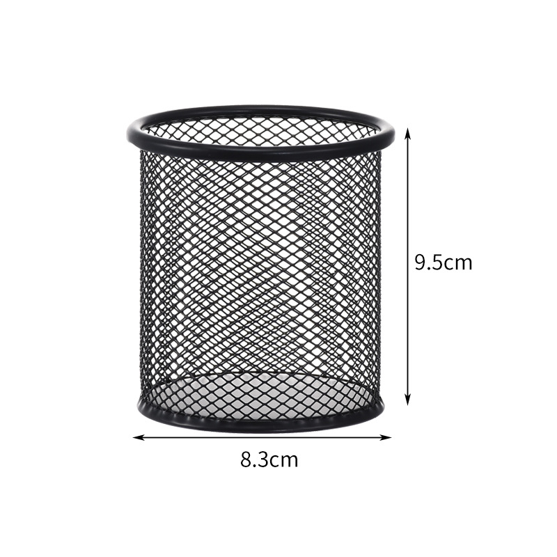 검정색 원형 펜홀더