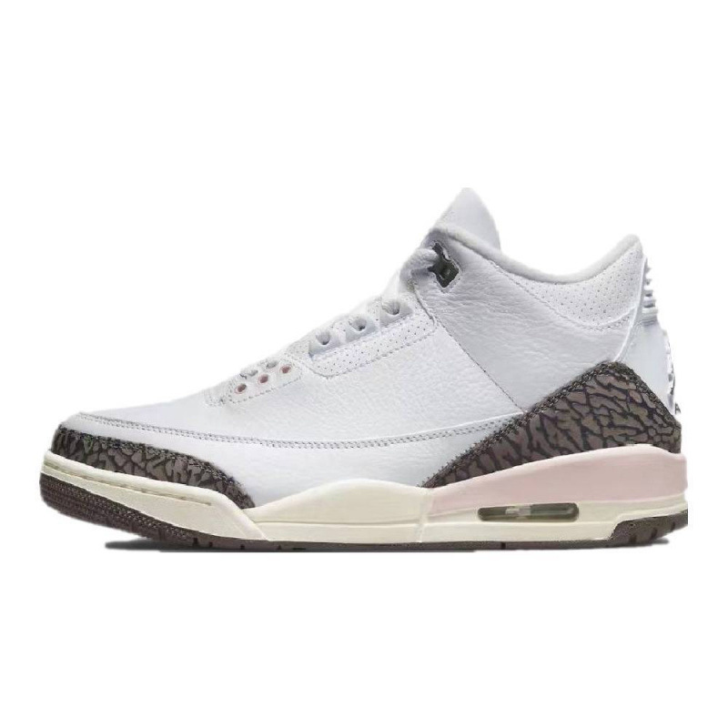 Zapatillas deportivas Jordan AJ3 estilo “cemento blanco”, antideslizantes