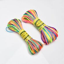 20米/扎 2.5mm 1.5mm中国结线 彩色5号线7号线批发 编织拖鞋手链