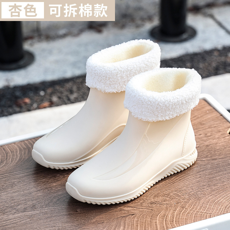 Botas de lluvia de mujer zapatos de lluvia de mujer 2023 nuevas botas de lluvia de barril alto para mujeres comercio exterior de Corea del Sur al por mayor transfronterizo