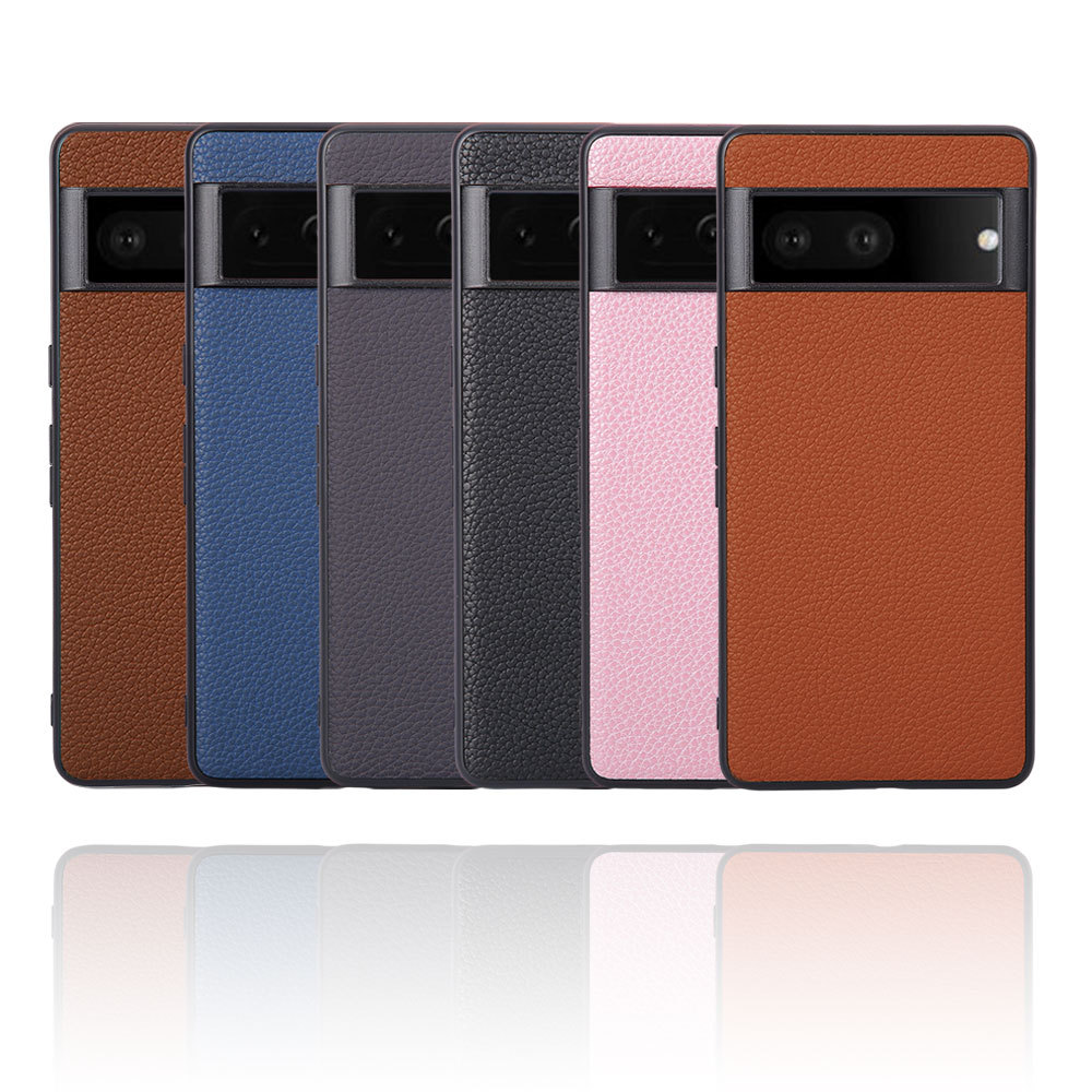 Litchi Pattern Synthetic Leather 8, 8 Pro, 7, 7 Pro Google Pixel Phone Case