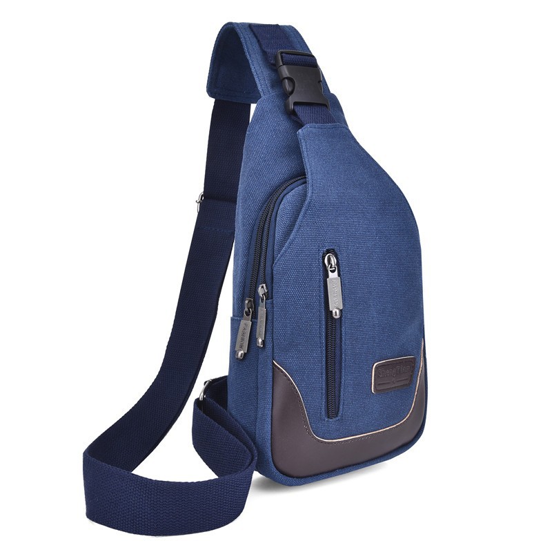 Blue multi-compartment buckle upgraded version