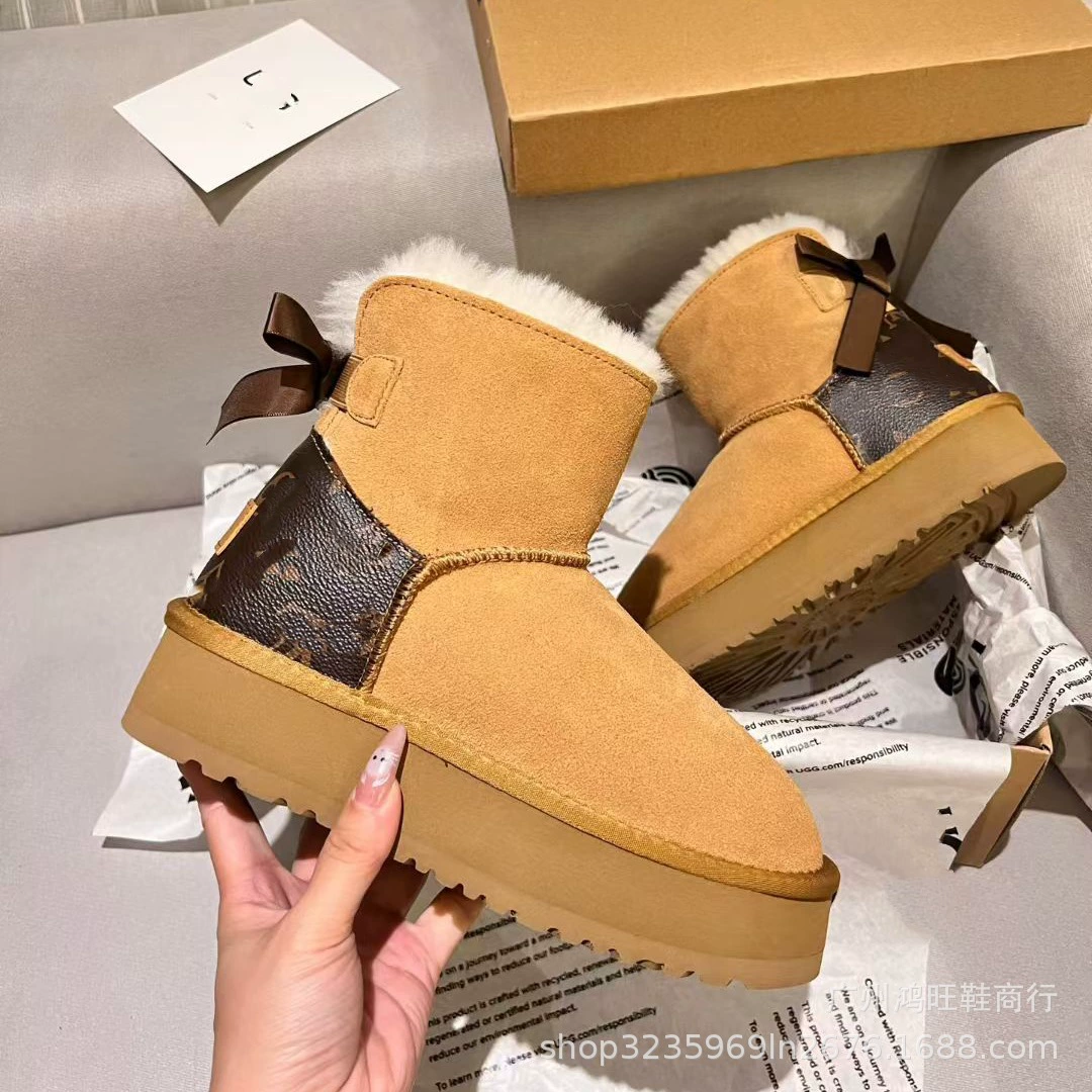 Полусапоги (ankle boots), натуральная кожа, с меховой подкладкой, противоскользящая платформа, EU 35–40