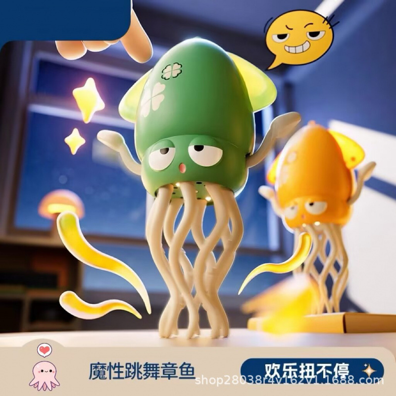 Juguetes de pulpo bailarín de la naturaleza mágica Octopus niños eléctricos niños niños