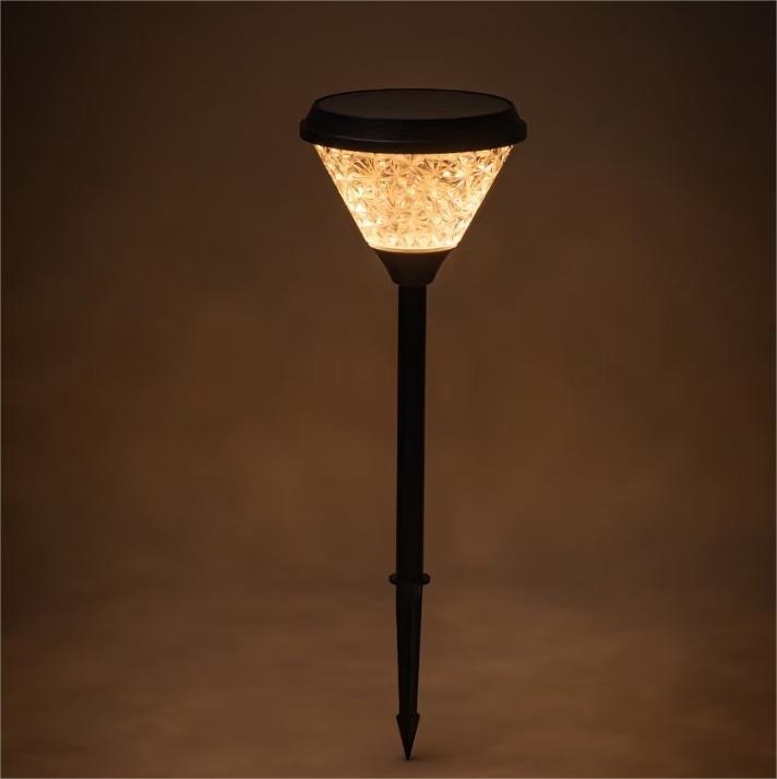 국경 태양 정원 램프 정원 공원 빌라 야외 방수 플로어 램프 잔디 램프 에너지 절약