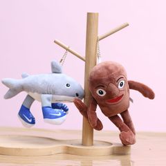 ネット有名人サメ山海経小さなペンダントかわいいぬいぐるみ人形バッグペンダントキーホルダークロスボーダー人形