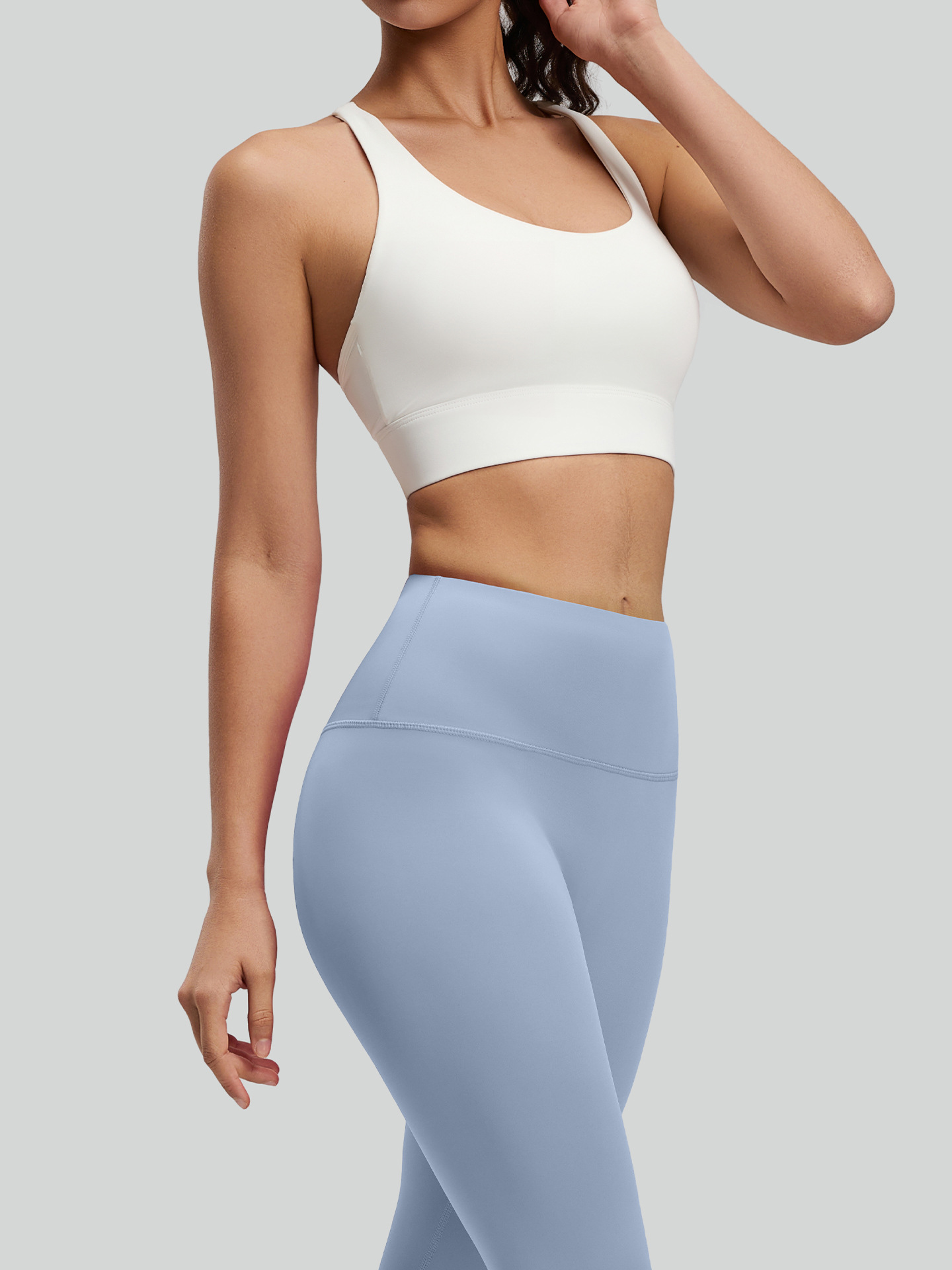 Juyitang nuevo traje de yoga para mujer, delgado, transpirable y a prueba de golpes, ropa de yoga deportiva para correr image 4