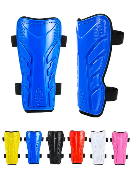 Cross-Border Football Thickened Anti-Collision Shin Guards, Adult Competition Strap-On Guards, Children's Training Shin Guards, Custom Wholesale