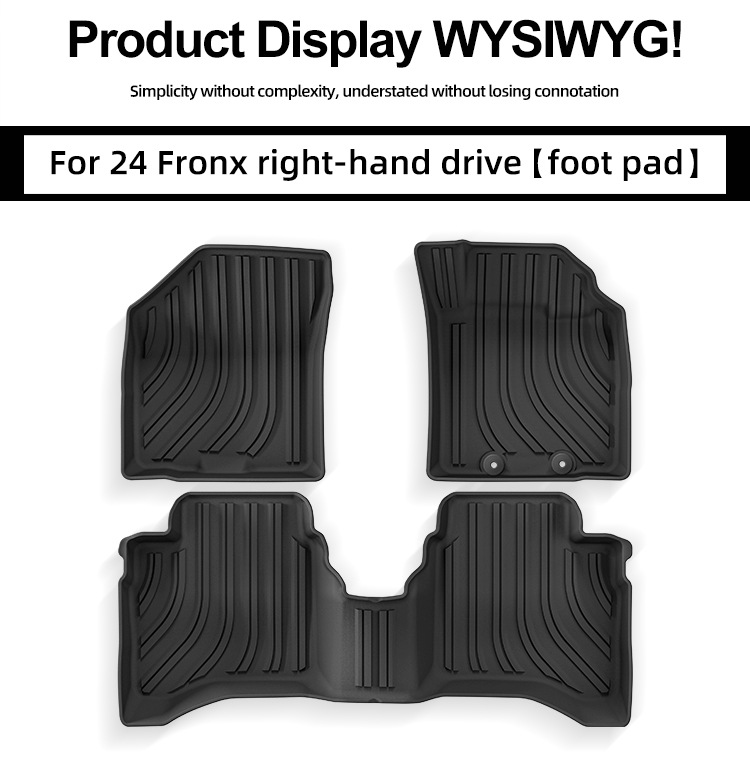 Suitable for 24-25 Model Suzuki Fronx Car Floor Mats, Custom-Fit Car Mats, Full Tpe Trunk Mat, Cross-Border