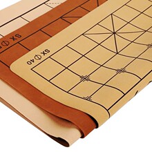 中国象棋棋盘皮革pu棋盘单卖两用棋盘便捷可折叠棋盘便携双面棋盘