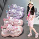 Girls' Baby's Sandals with Baotou Sports 2025 Summer New Style Men's and Children's Beach Fit Shoes Little Girl's Soft-soled Shoes