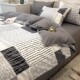 Ins Nordic-style Four Seasons Universal Men's Bed Four-piece Set Cotton Three-piece Set Cotton 100 Quilt Cover Bed Sheet