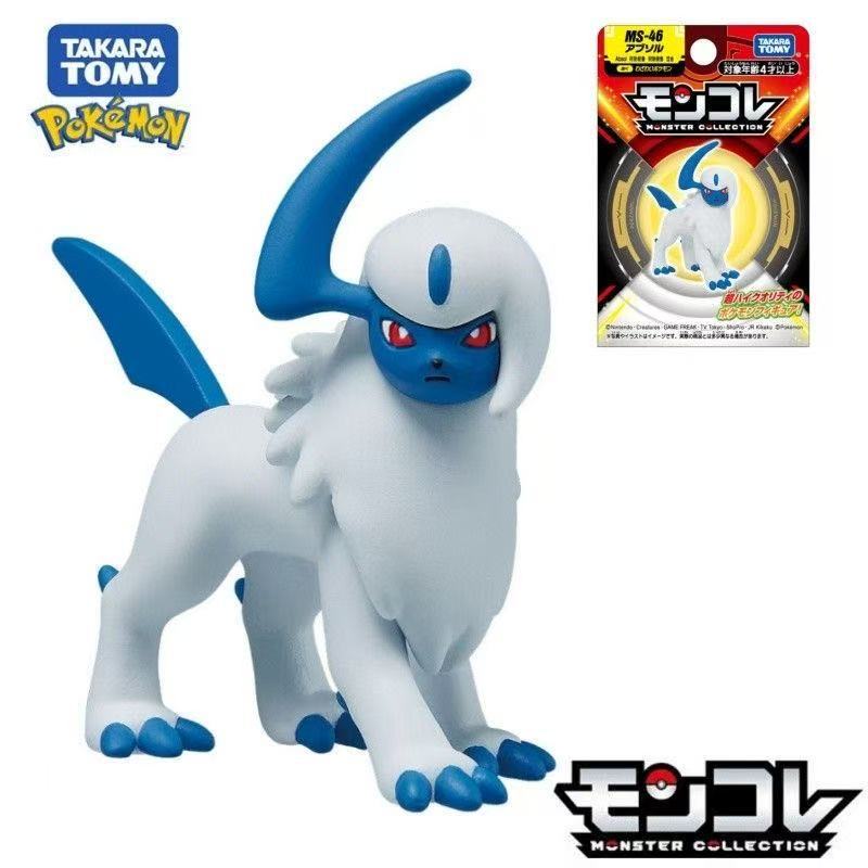 Genuino TOMY serie de juguetes hechos a mano modelo de muñecas Pokémon muñecas adornos
