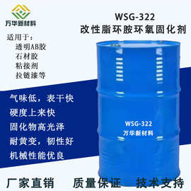 改性脂环胺环氧树脂固化剂快干耐黄变韧性好AB胶水广州万华WSG322