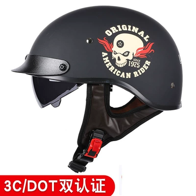 Motosiklet kaskı (dəbilqə) – Helmet for Men and Women - 112-wizard-with-black-mirror-m
