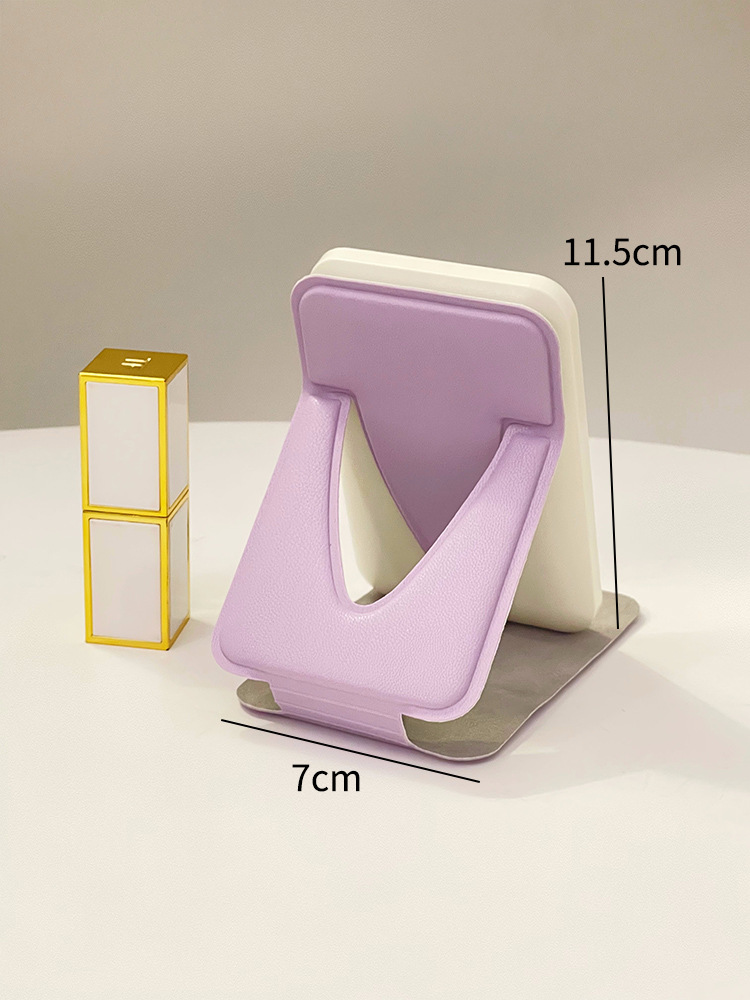 Nuevo mini espejo de maquillaje espejo plegable de escritorio portátil HD estudiante dormitorio princesa escritorio con luz espejo