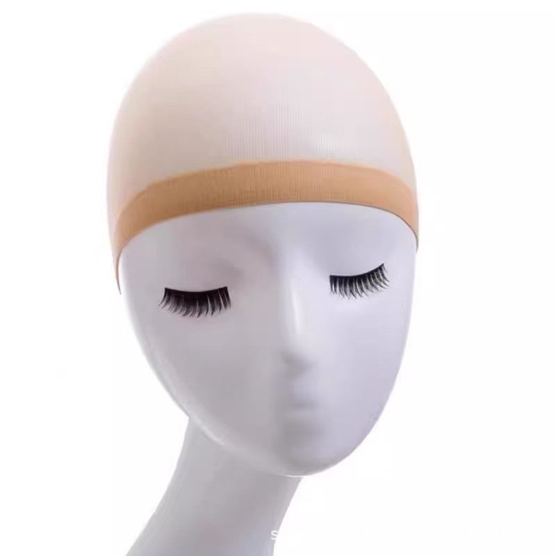 Cross-Border Wig Hair Net Accessories Elastic Lace Two-Way Invisible Wig Hair Net Wholesale
