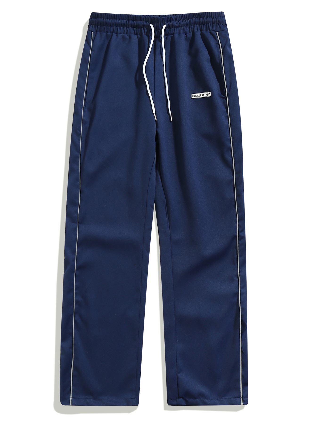 Men's Casual Jogger Pants Retro Style High Street Fashion Trousers_voghion.com