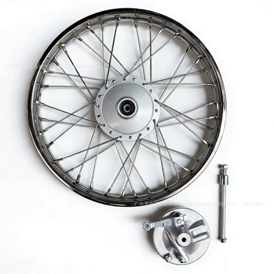 Motorcycle wheel hub 1.4*17 Motorcycle Front and Rear - front-wheel-rim-assembly-1417