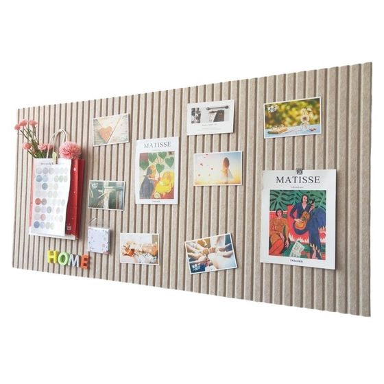 Punch-free Felt Board Making Message Works Display Board Movable Cork Board Photo Wall Decoration Wall Self-adhesive